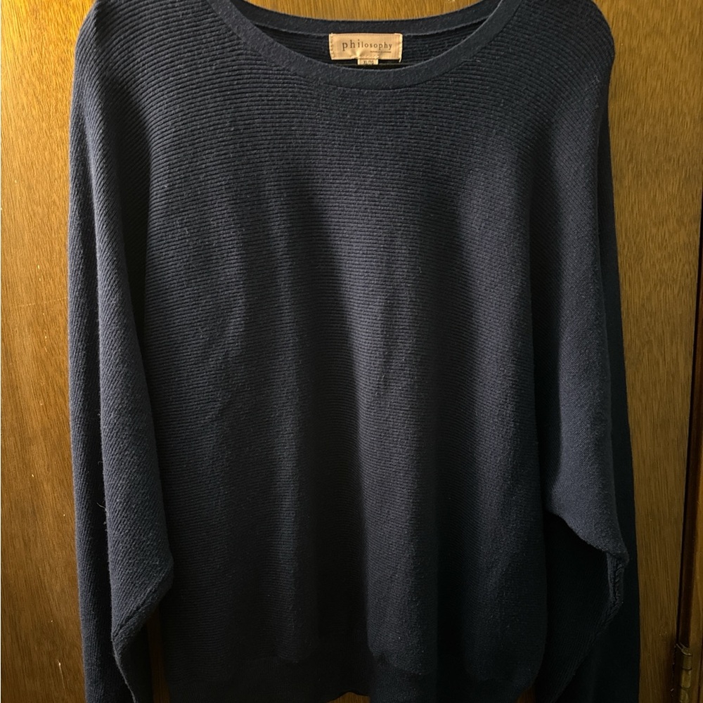 Philosophy Navy Blue Women's Sweater
